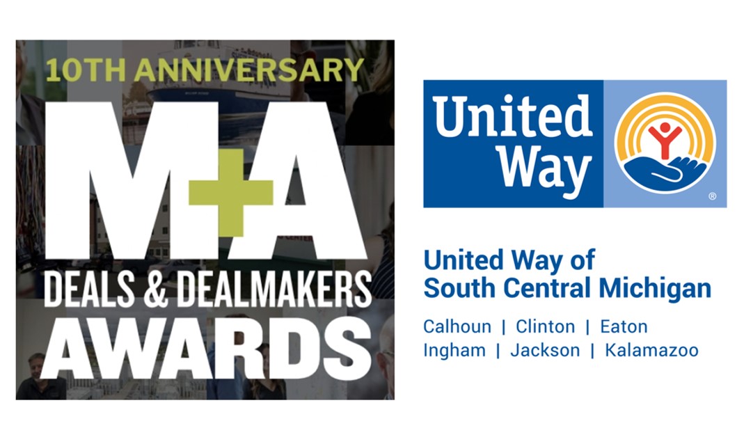 MIBiz Deals of the Year image with UWSCMI logo