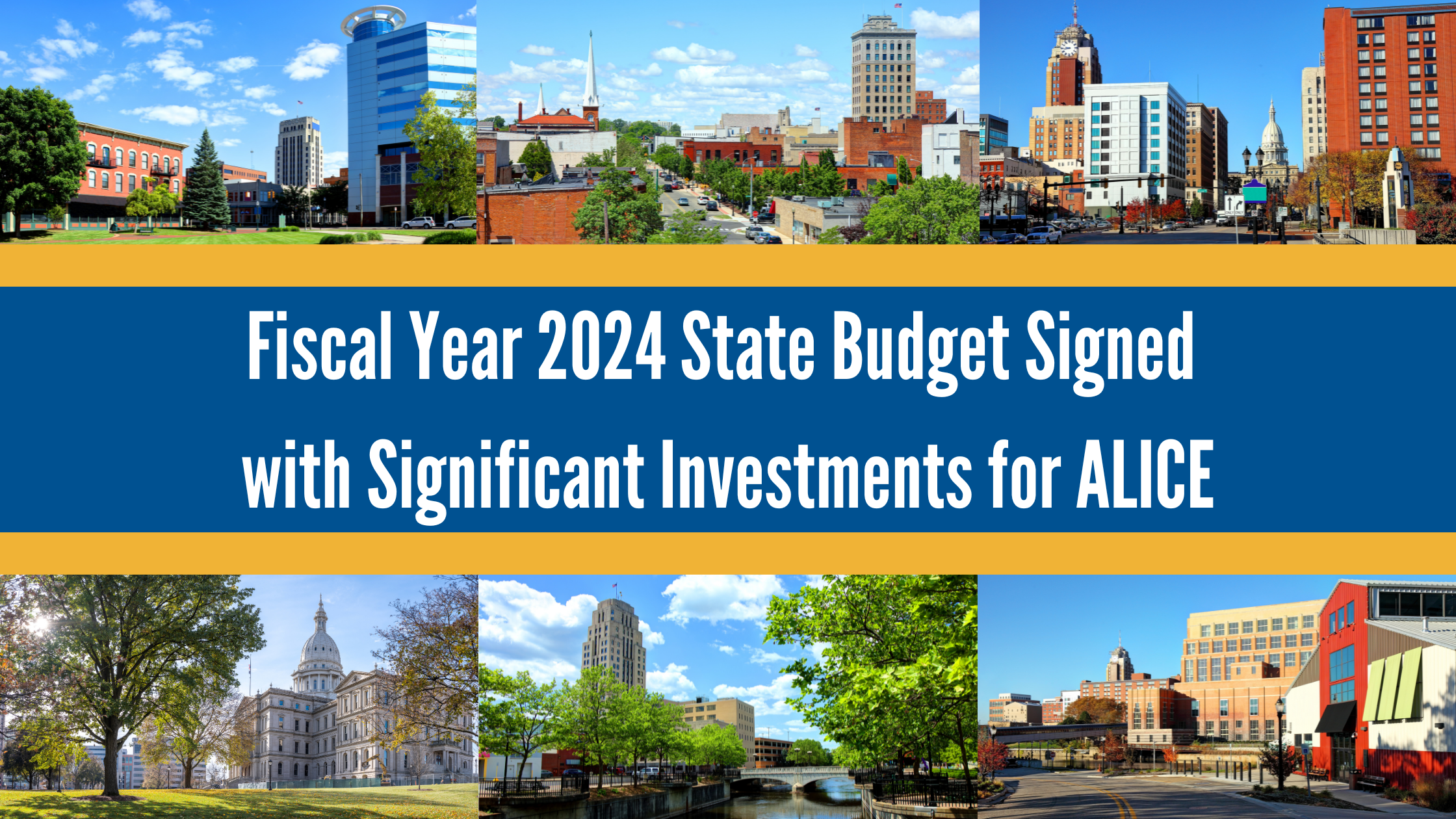 Fiscal Year 2024 State Budget Signed with Significant Investments for ALICE