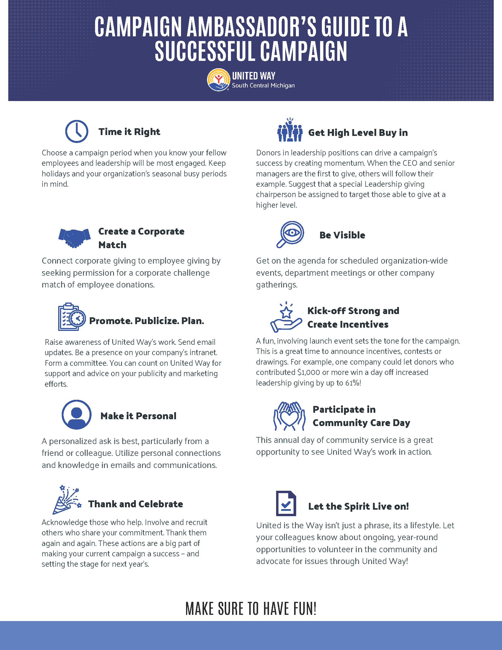 Campaign Ambassador's guide to a successful Campaign (1)