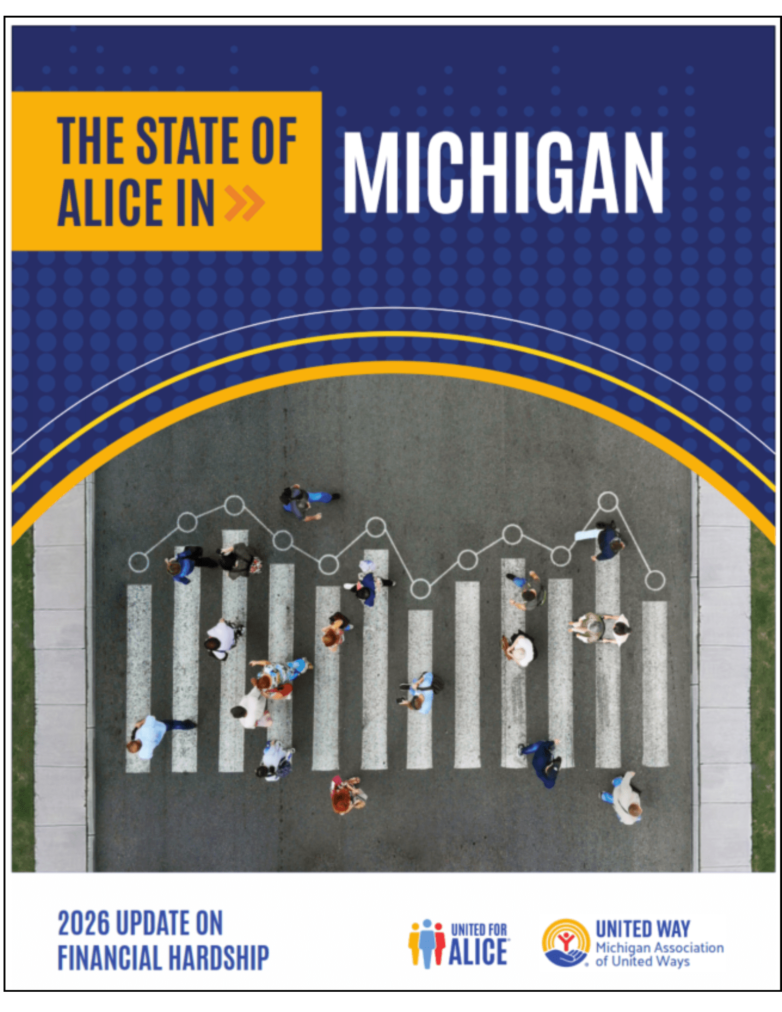 Screenshot of cover of the ALICE Report